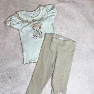 Adorable Baby Bear Outfit Set